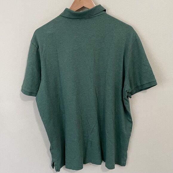 Polo Ralph Lauren Polo Shirt Mens XL Short Sleeve Green Pony Logo Preppy - Picture 7 of 9